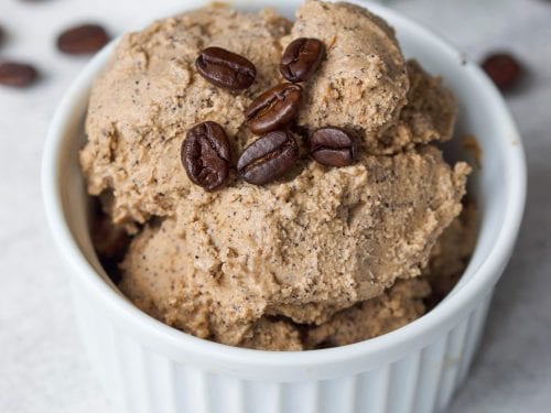 Coffee Ice Cream (Vegan, Dairy Free, Paleo) - Cook Eat Well