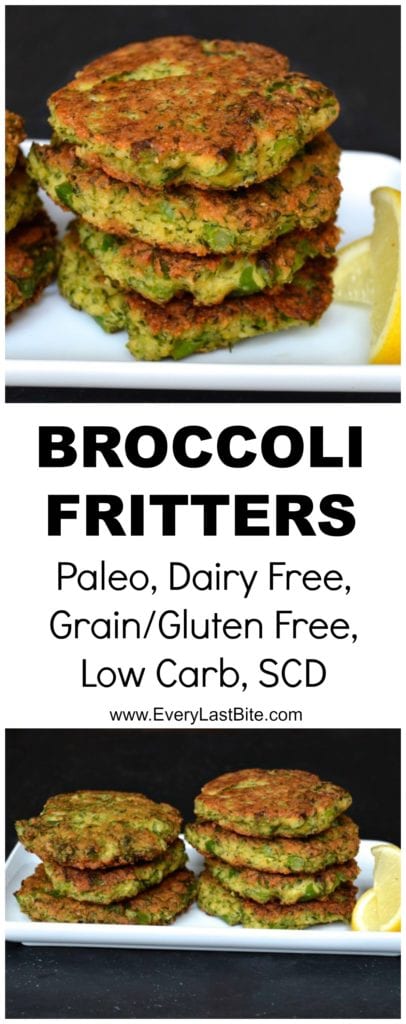 Broccoli Fritters Every Last Bite