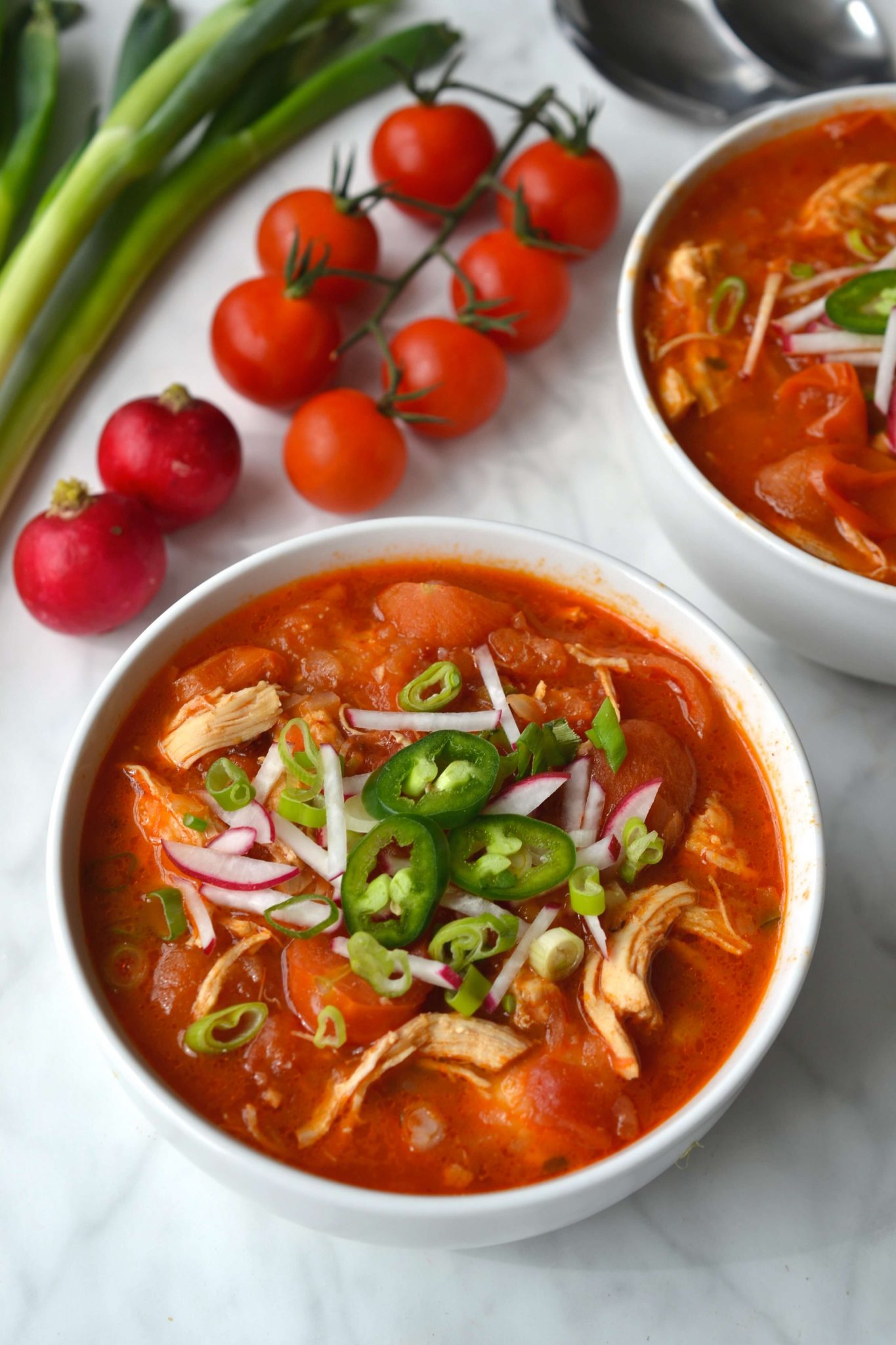 Mexican Chicken Soup (Whole30 - Paleo) | Every Last Bite
