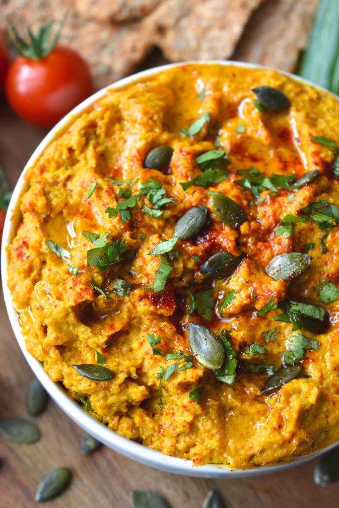 Roasted Carrot Dip (Vegan - Paleo) - Every Last Bite