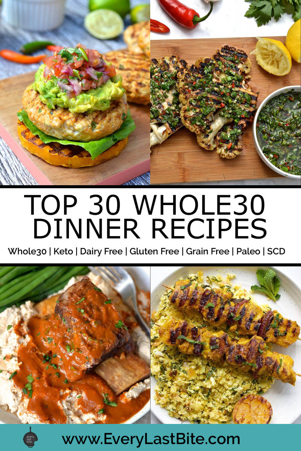 Top 30 Whole30 Dinner Recipes | Every Last Bite