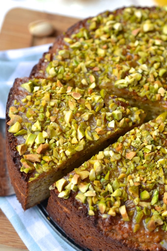 Pistachio Lemon Cake Paleo Grain Gluten Free