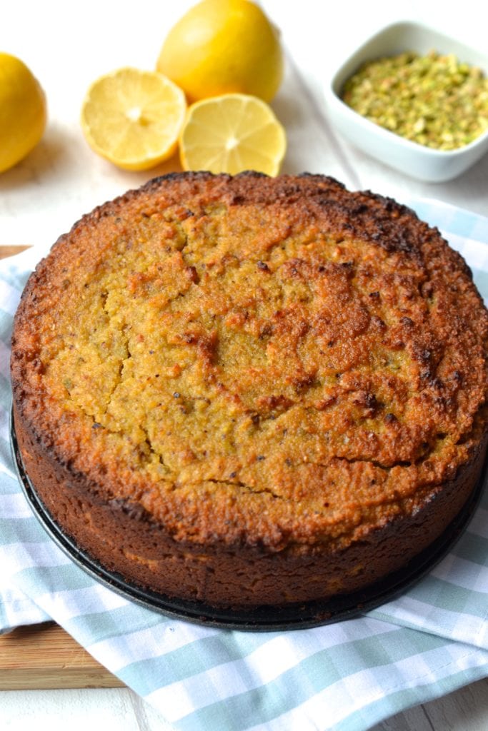 Pistachio Lemon Cake Paleo Grain Gluten Free