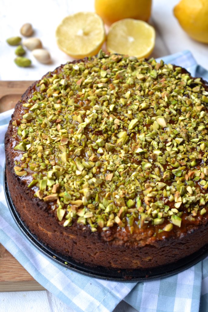 Pistachio & Lemon Cake (Paleo, Grain/Gluten Free)