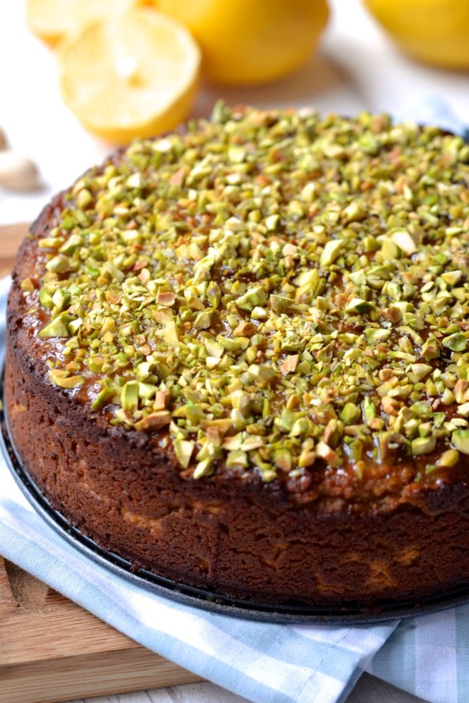 Pistachio Lemon Cake Paleo Grain Gluten Free