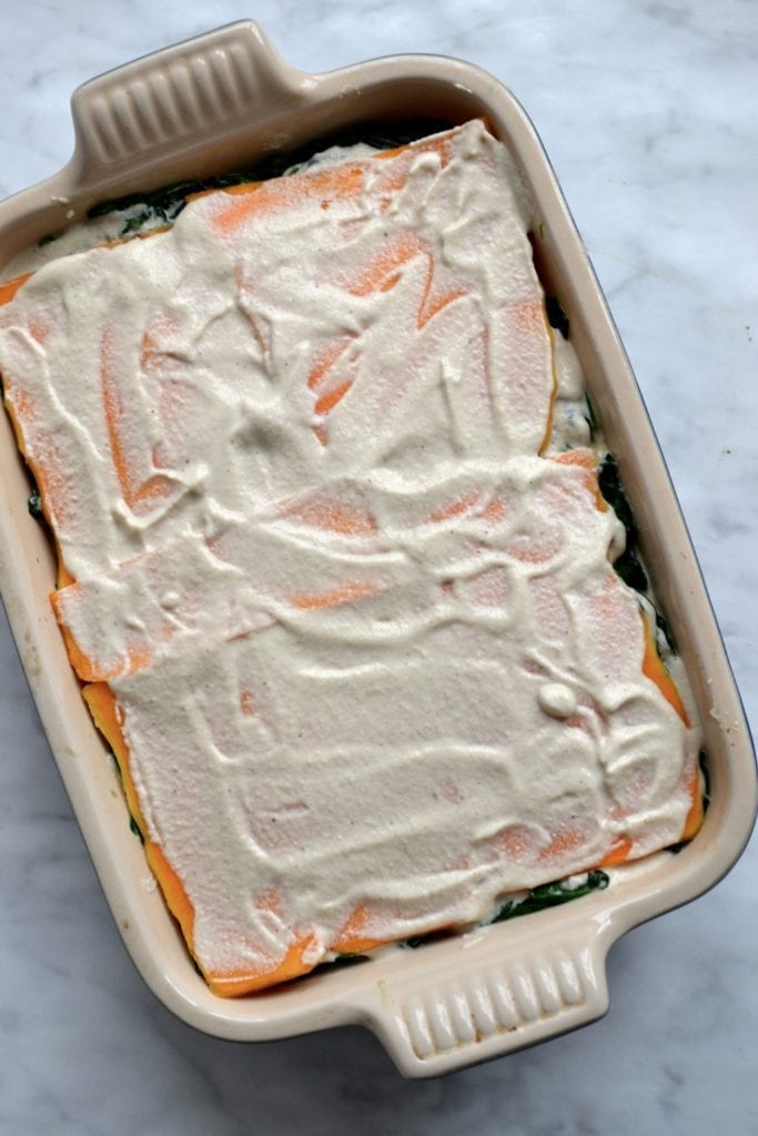 Creamy Spinach Mushroom Lasagna Every Last Bite