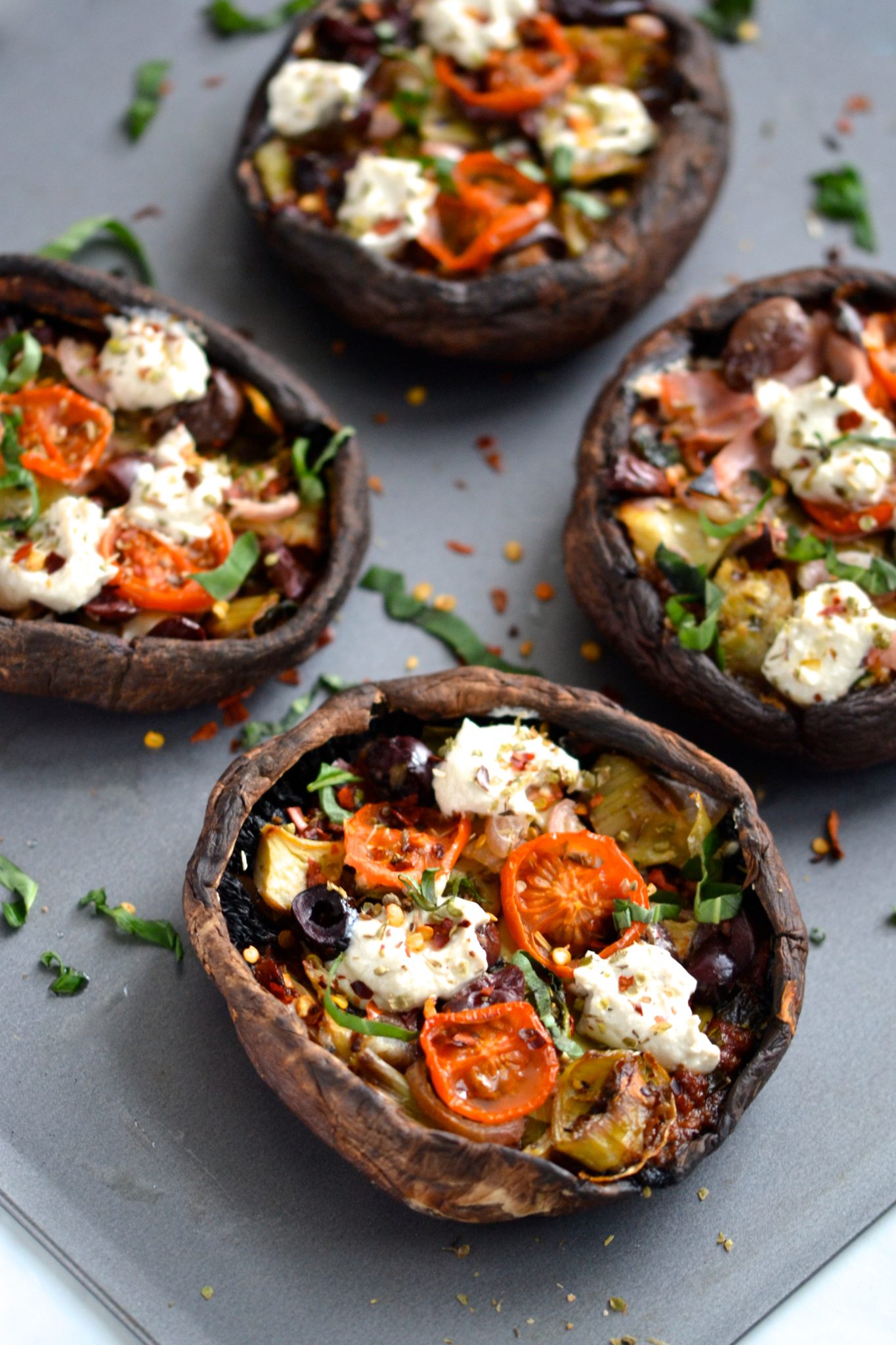 Portobello Pizzas (Paleo Keto Vegan) Every Last Bite