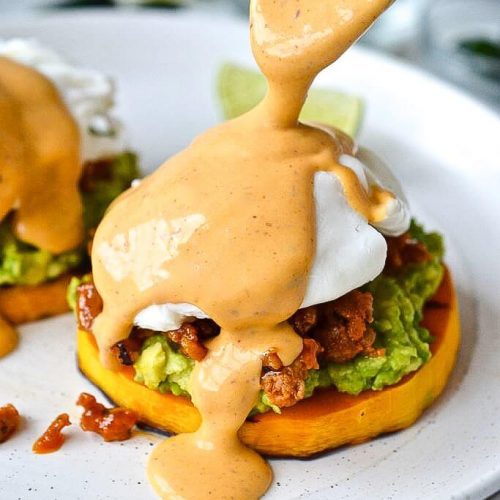 Whole 30/Paleo Eggs Benedict!  The Organic Kitchen Blog and Tutorials