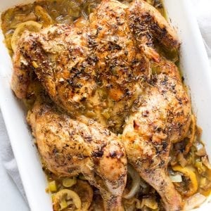 Garlic, Lemon & Herb Roast Chicken | Every Last Bite