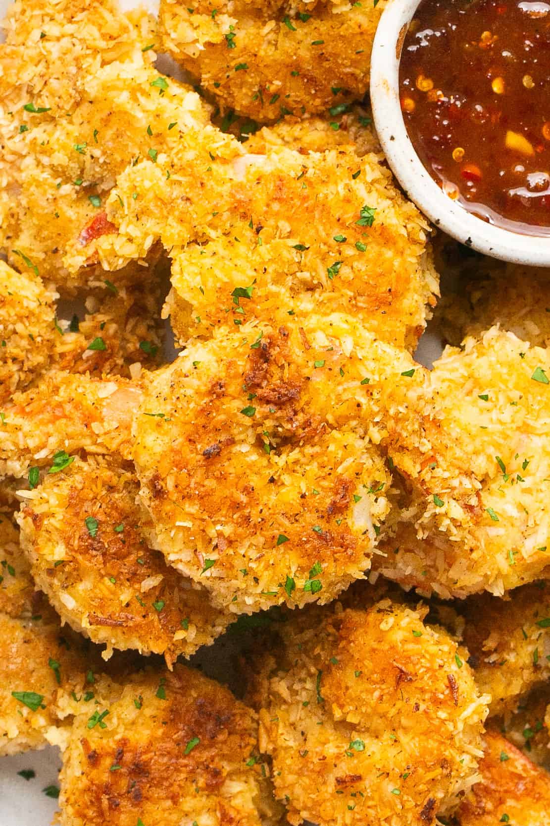 The BEST Crispy Coconut Shrimp With Sweet Chili Sauce (GF)