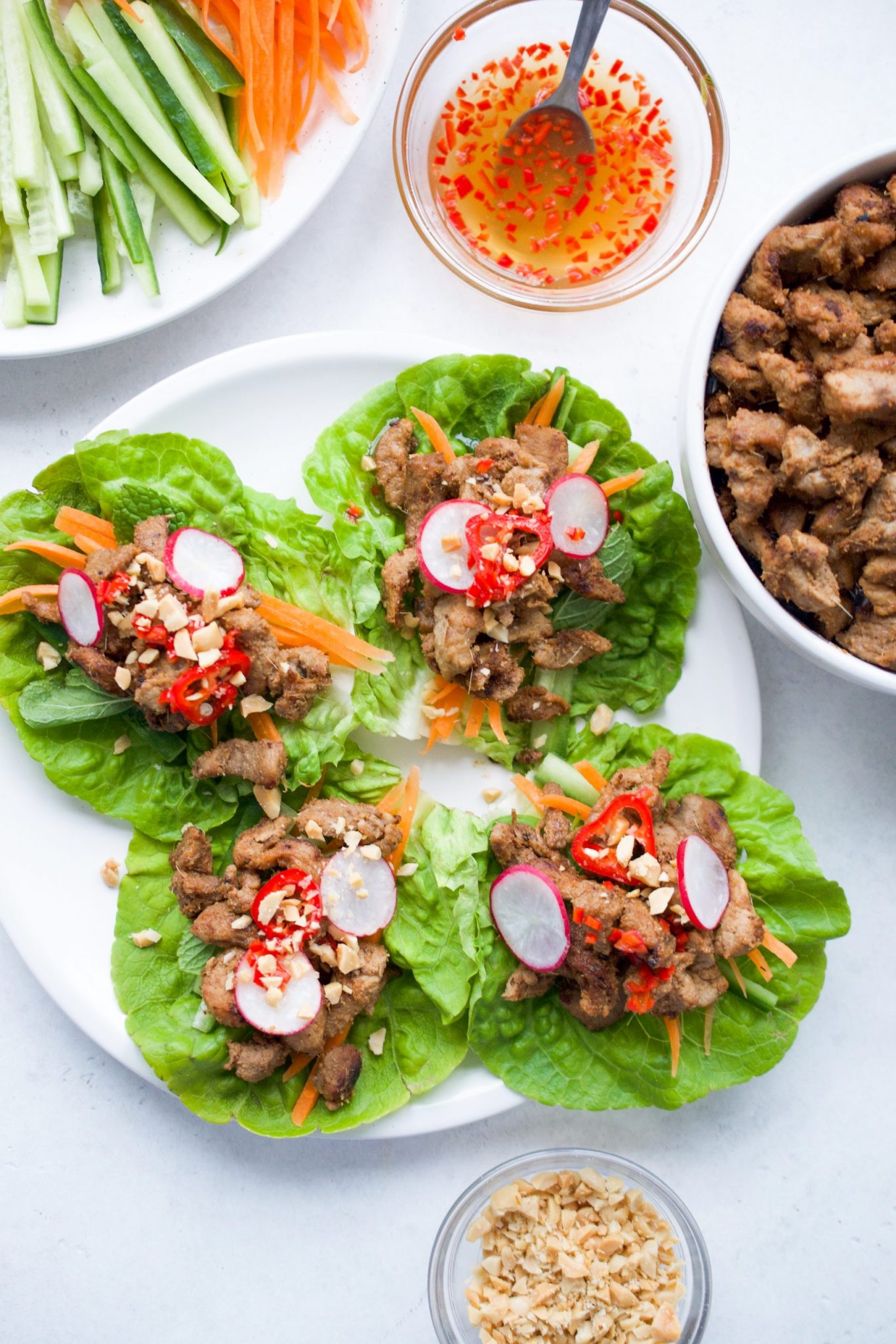 Lettuce Cups Recipe, Vietnamese Recipes