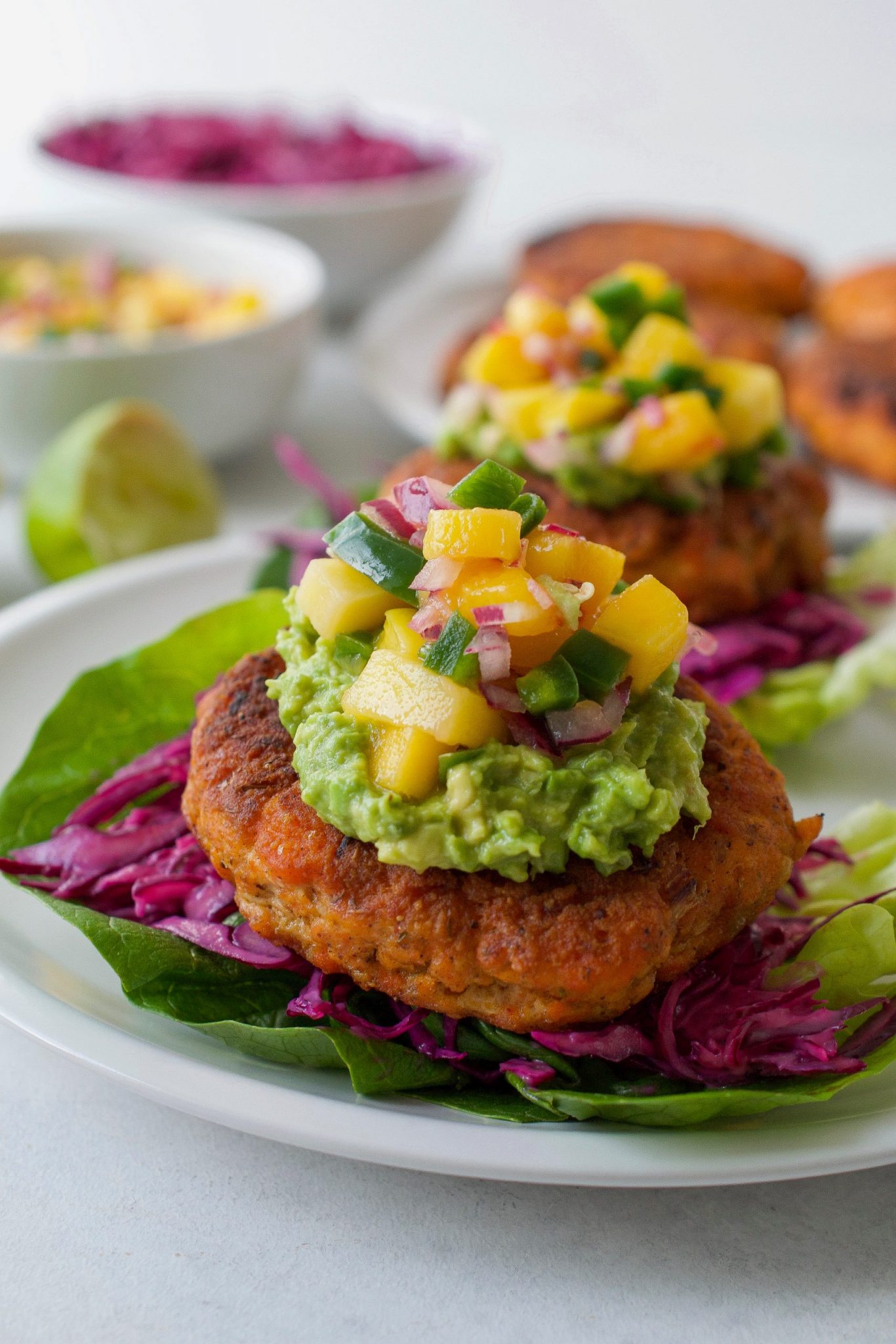 Cajun Salmon Burgers Whole30 Paleo Every Last Bite