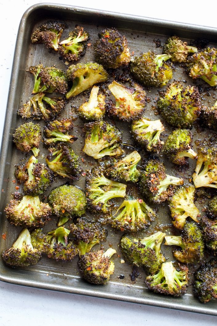 The Best Roasted Broccoli Vegan Paleo Keto Every Last Bite