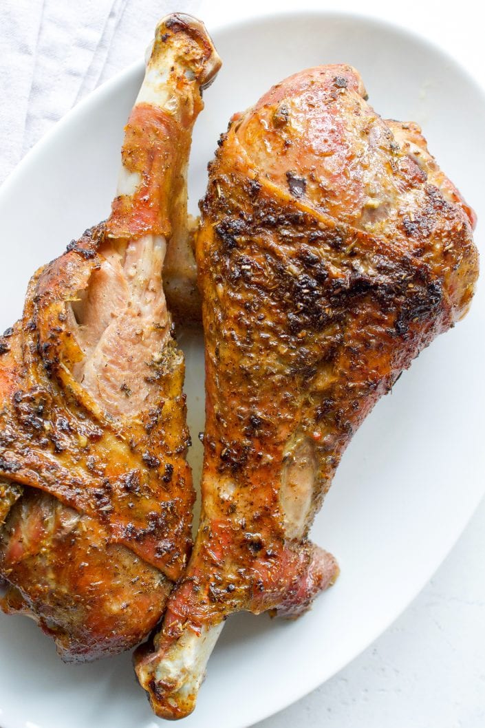 Roasted Turkey Legs (Whole30 - Keto - Paleo) | Every Last Bite