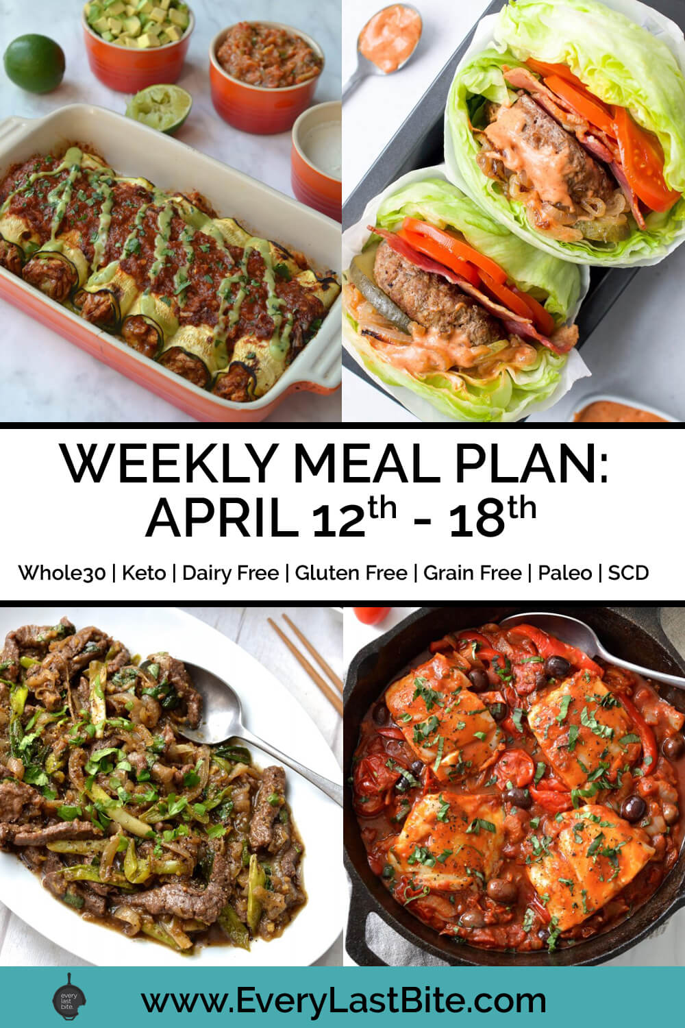 Weekly Meal Plans Archives - Every Last Bite