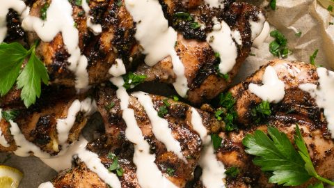 Za'atar Grilled Chicken With Tahini Recipe - The Washington Post